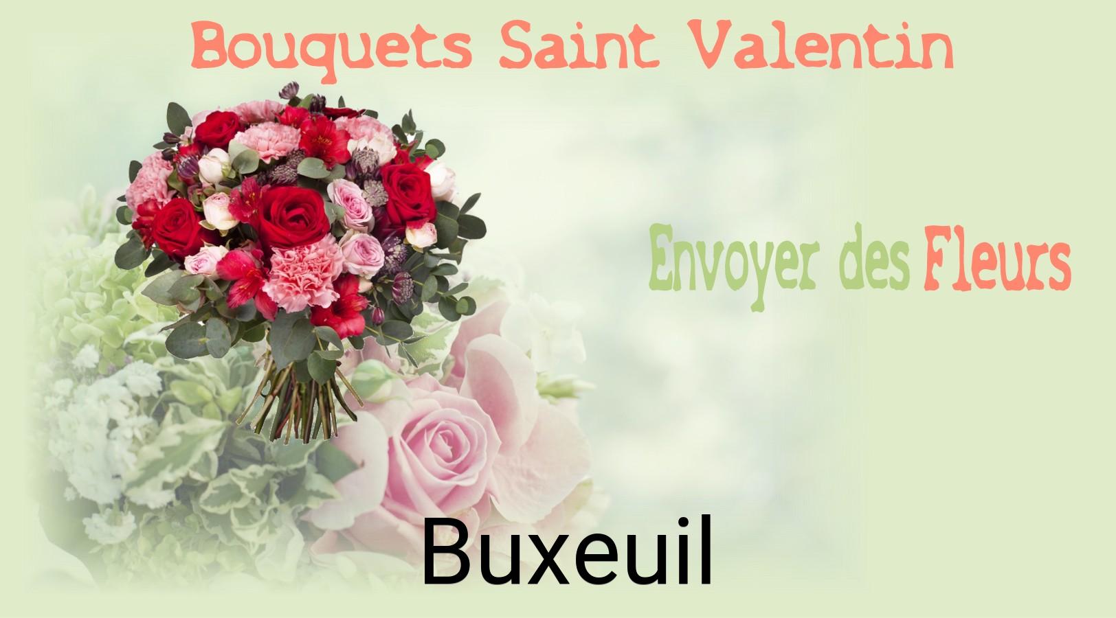 Roses de Saint-Valentin livrées à Buxeuil